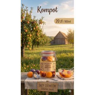 kompot truskawkowy